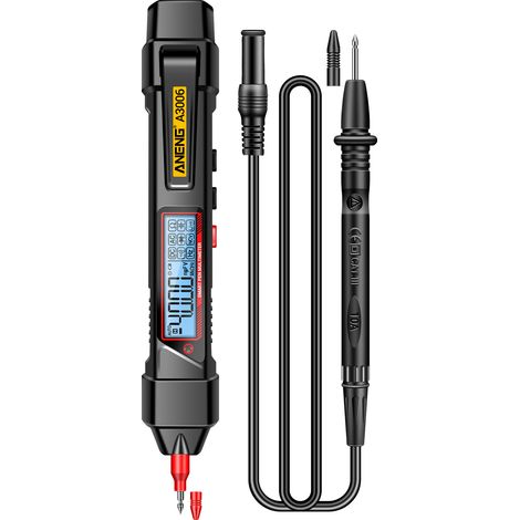 A3006 Digitalmultimeter-stift Mit 4000 Zählern Und Neutralphasenerkennung