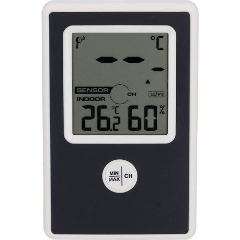 Digitales Thermometer-hygrometer, Mini-hochdruck-feuchtigkeitsmesser Mit Temperatur- Und Feuchtigkeitsanzeige, Neue Version, Geeignet Für Zuhause, Büro, Gewächshaus
