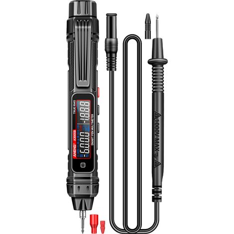 A3005a Trms Standard-stiftmultimeter, Schwarz, Batterie Nicht Enthalten