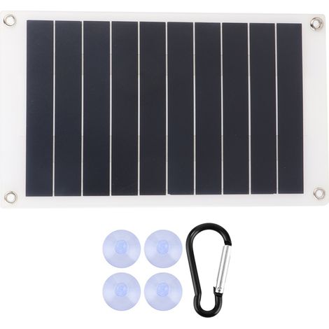 Tragbares 10-w-solarpanel-ladegerät Für Outdoor-aktivitäten Wie Camping, Klettern Und Reisen