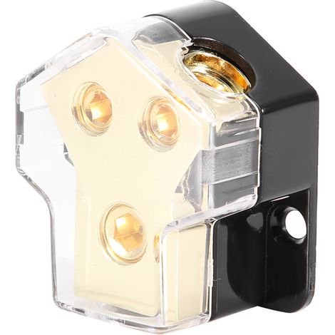 Stromverteilung Für Auto-audio: 1 X 1ga-kabel An Ausgangsblock-splitter, 2 X 4ga-kabel