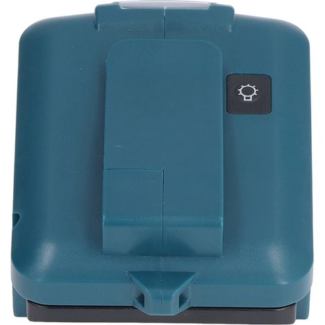 Akkuladegerät-konverter, 14,4–18 V Eingang, Dual-usb-5-v-2,1-a-ausgang, Bosch-schnittstelle Mit 3-w-led-leuchte Zur Beleuchtung
