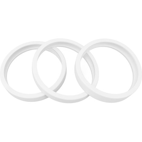 3-teiliger Poolreiniger-reifen C10 Aus Gummi, Ersatzreifen Für Poolreiniger 180, 280, 360 Und 380, Weiß