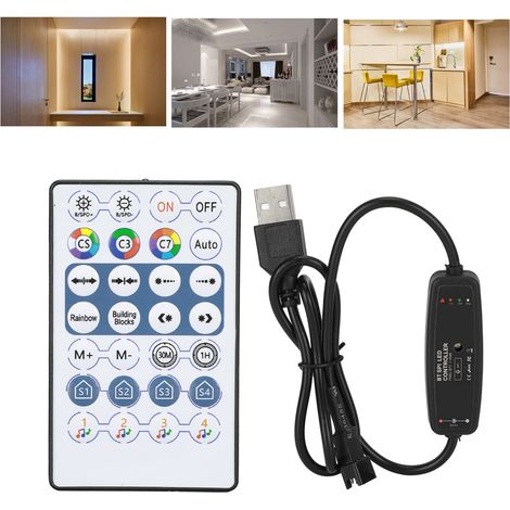 Led-controller-anschluss Dream Color Light Belt App Rgb Usb Für Musikmodus Für Phantom Color Led-streifen