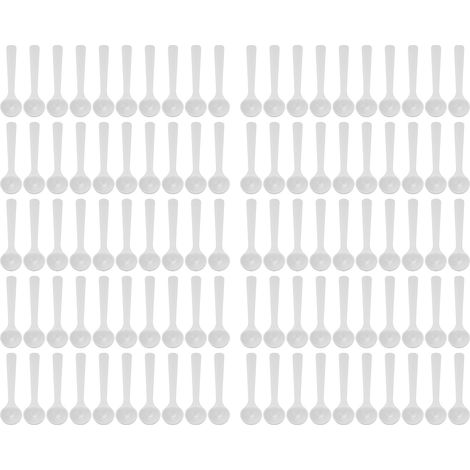 100-teiliger Düngerlöffel Aus Kunststoff, 2 Ml/1 G, Hitzebeständiger Messlöffel Für Den Gartenbau