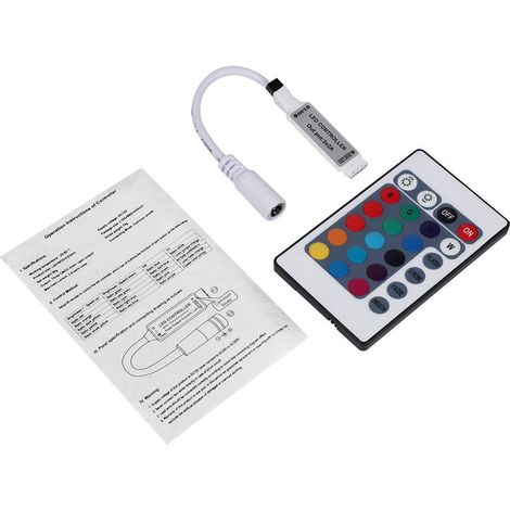 Ir-controller, Mini-funkfernbedienung Mit 17/20/24/44 Tasten Für 3528 5050 Rgb Led-lichtleisten-led-controller (ir24)