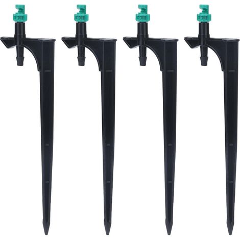 Shanrya Bewässerungstropfer, Einfach Zu Installieren, 20 Stück/beutel, Langlebige Sprühdüse Für Rasen, Gartenbau, Blumen Und Pflanzen (180 Grad Mit Kolben)