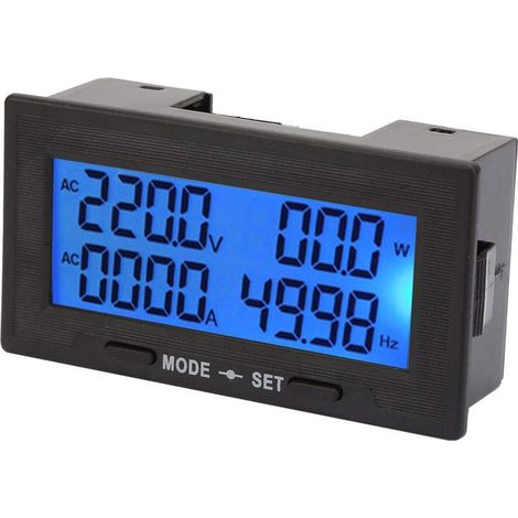 Spannungsmesser, Stromprüfer, Netzteil, Yb5140dm-z Ac 0–100 A 130–500 V 6-in-1 Multifunktionsmessgerät Mit Digitalanzeige