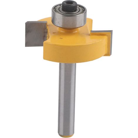 T-nutfräser, 3/8" Höhe, T-typ, Für Fräsfalze, 1/4" Schaft, Holzbearbeitungswerkzeug