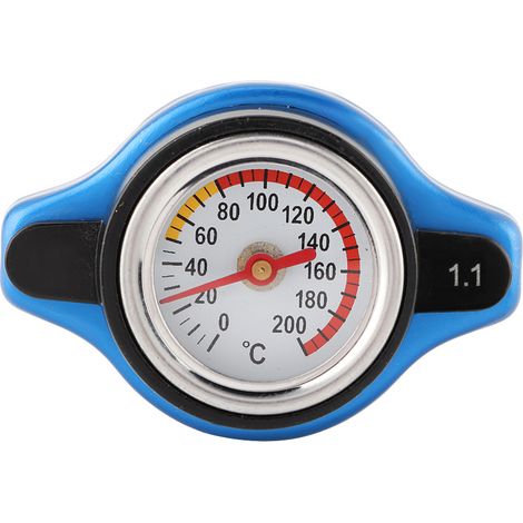 Thermostat-autoverschluss Mit Kleinem Kopf. Nenndruck Mit Wassertemperaturanzeige (1,1 Bar).