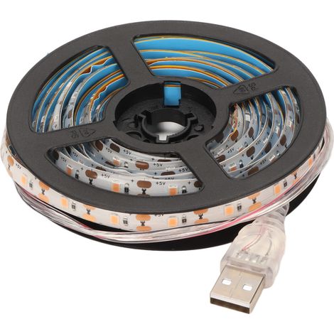 Wasserdichte, Usb-betriebene Led-pflanzenlampe Mit Vollspektrum Für Selbstgebaute Hydrokultur-zelte, 5 V, 2 M / 6,6 Fuß