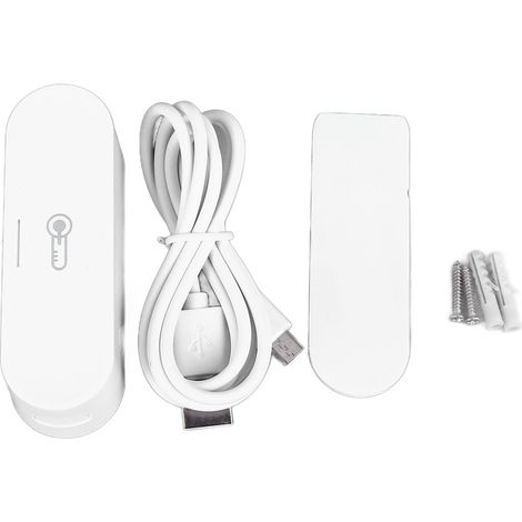 Zigbee-temperatur- Und Feuchtigkeitssensor Zur Echtzeitüberwachung Mit Usb-stromversorgung Für Tuya Smart