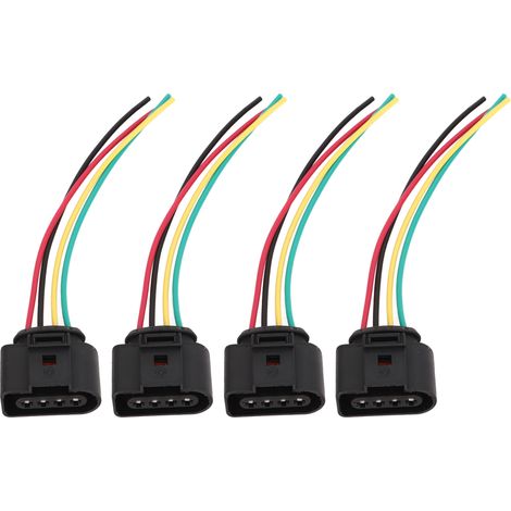 4-teiliger Zündspulenstecker 1j0973724 Reparaturkabelbaum Für 5000 L5 A3 A4 A5 A6 A8 Q5 Q7 R8 Rs4 Rs6 S4 S5 S6 S8 Tt L4 L5