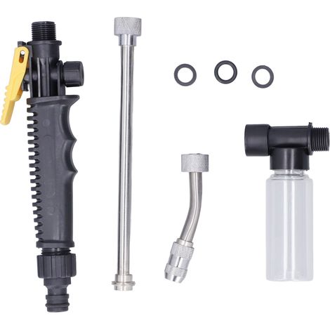 Abnehmbarer, Verstellbarer Hochdruck-schaumwassersprüher Mit Extrem Starker Wirkung Für Hochdruckreiniger, Ideal Zum Autowaschen Und Bewässern Von Gärten.