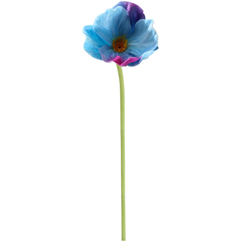 Künstlicher Mohn, Künstlicher Seidenmohnblumenstrauß Für Zuhause, Büro, Tischdekoration, Hochzeitsfeier (z)