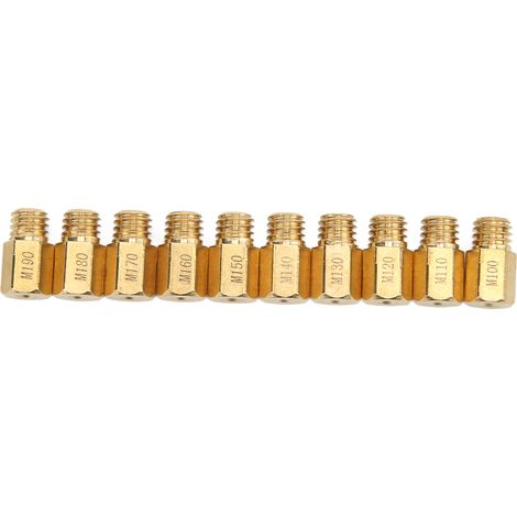 5,2 X 0,75 Mm Hauptdüse Aus Metall Für Vergaser, Ersatzgewinde Für Mikuni Vm Tm Tmx Vergaser, 10 Stück/set