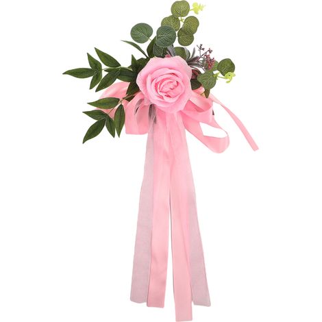 Mori Floral Stuhllehnendekoration Mit Echten Künstlichen Blumen Für Hochzeiten Und Bankette (2)
