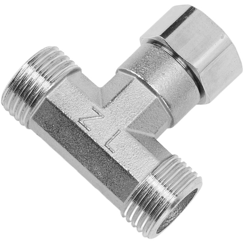 Schlauchverbinder, Auslaufsichere Schlauchverschraubung G1/2 Aus Edelstahl 304, 5 Kg Druck Für Gas (mittleres Innengewinde)