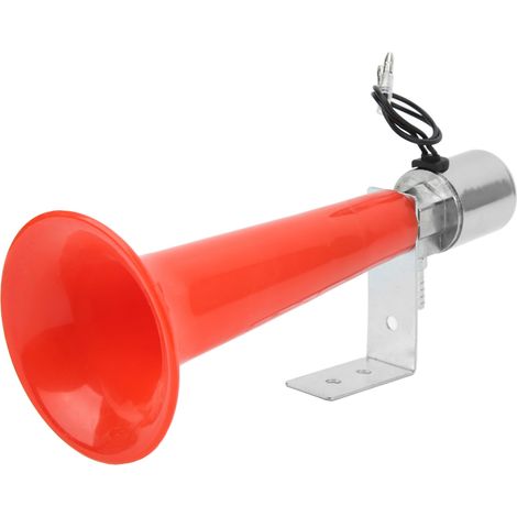 Rotes Lufthorn 180 Db, Universell Einsetzbar, 12 V/24 V, Druckpfeife Für Wohnwagen, Autos, Lkws, Suvs, Motorräder