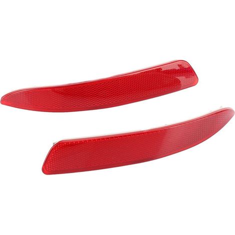 Paar Rote Heckstoßstangenreflektoren, Heckstoßstangenreflektor-warnleuchte 63217158949 Passend Für E70 X5 2007-2013 (rechts Und Links)