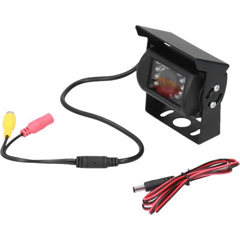 120°-rückfahrkamera Mit 18 Leds, Ip68 Wasserdicht, Nachtsicht, 12 V/24 V, Universell Für Pkw, Lkw Und Bus