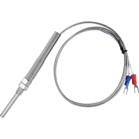 Temperaturregler, Thermoelement-sensor Typ K, Thermoelement-sonde Mit M8-gewinde, Temperaturfühlerkabel (1 M)