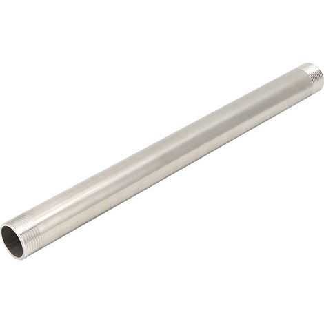 30 Cm Edelstahl-gewinderohrnippel-verbinder Für Sanitärarmaturen Und Gasrohrverschraubungen (2)