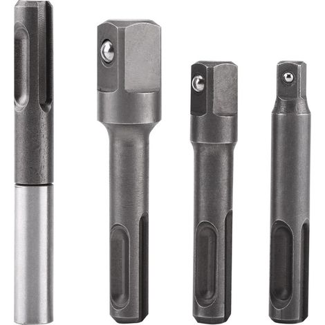 4-teiliger 1/4"-, 3/8"- Und 1/2"-sds-bithalter, Sds-plus-magnetverlängerungsschraubendreher