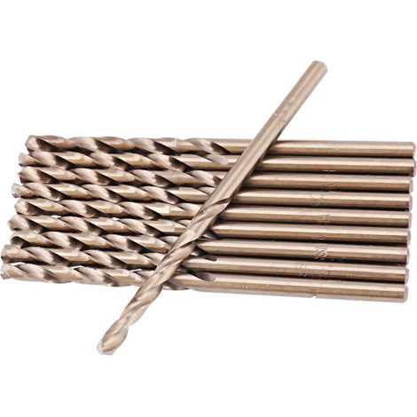10 Stück M35 Hss Kobaltbohrer Hss-co Schlagbohrer 1-5 Mm Zum Bohren (2,5 Mm)