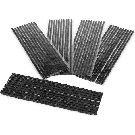 50 Stück Schwarze Gummidichtungsstreifen Zur Reparatur Von Schlauchlosen Reifen Für Auto Und Motorrad, 2003,5 Mm