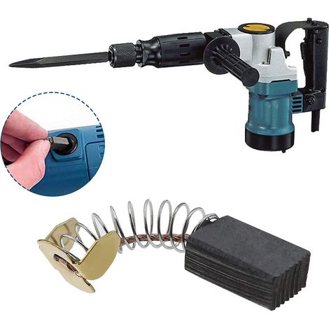 20 Kohlebürsten, Motorbürsten, 6 Mm X 13 Mm X 17 Mm Für Elektrowerkzeuge Wie Winkelschleifer Und Exzenterschleifer