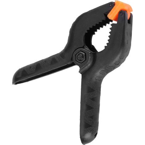 10 Stück 4 Zoll Typ A Schwarze Multifunktionale Kunststoff-federklemmen Diy-holzbearbeitungswerkzeug