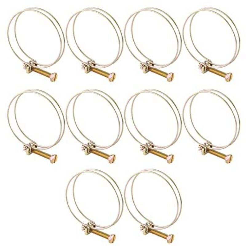 Schraubklemme Für Wasserrohre, Schlauchschelle, Sanitärbefestigungsklemme (46 Mm–51 Mm)