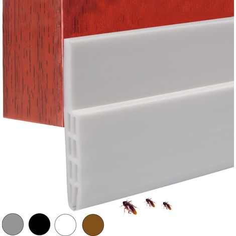 Türdichtung Aus Silikonkautschuk, 100 Cm, Selbstklebend, Für Fenster- Oder Türspalten