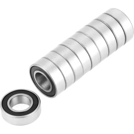 Einreihige Kugellager, Gummigedichtete Rillenkugellager, 10 Stück 688-2rs Für Kleine Hobby-wellen-/stangenprojekte, 5 Mm, 8 X 16 X 5 Mm