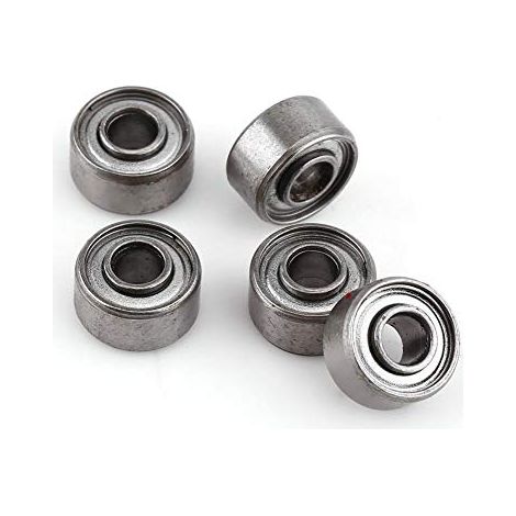 10 Stück 693zz Mini-kugellager, Doppelt Abgedichtet, Stahlflanschlager-set, 3, 8, 4 Mm