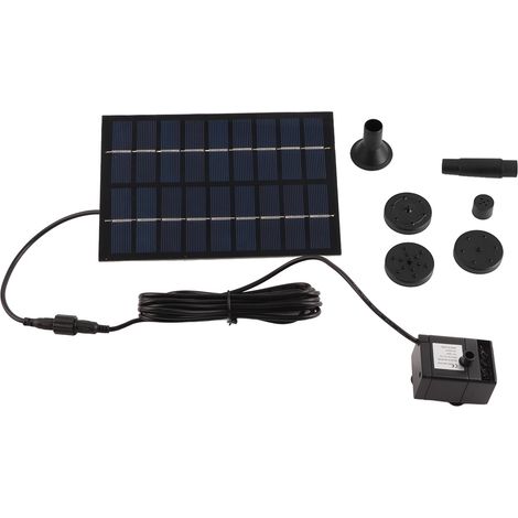 Solarbetriebene Springbrunnenpumpe Für Aquarien, Teiche, Pools, Haus Und Garten – Bewässerungsset