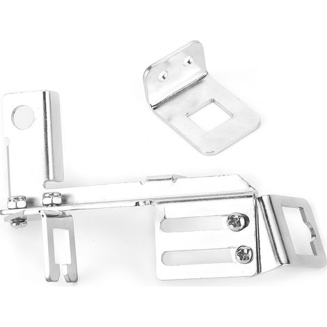 2-teilige Verchromte Kickdown-gaszughalterung Passend Für Chevy Sbc Bbc Holley