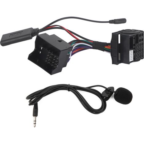 Ersatz-aux-audiokabel-mikrofonadapter, 150 Cm/59 Zoll Lang, Für Rns 510/rcd 300