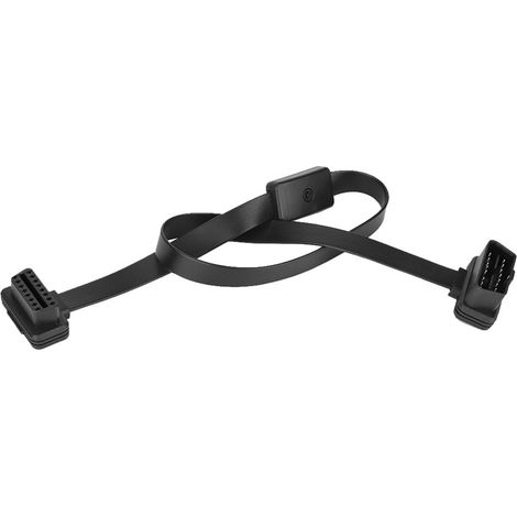 Obd2-verlängerungskabeladapter Mit 16-poligem Stecker (männlich Auf Weiblich) Und Ein-/ausschalter