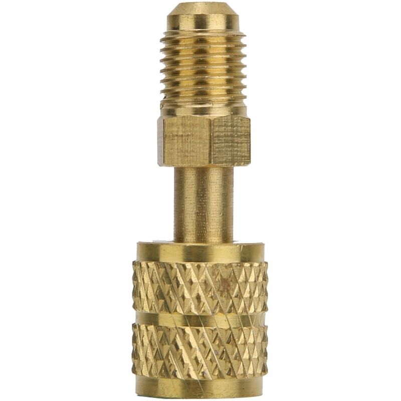 Neuer Messing-netzadapter R410a 1/4"-außengewinde Auf 5/16"-innengewinde Mit Ventileinsatz Und Ladeschlauch Für Hochwertiges Pumpen