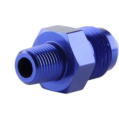 Ölverschraubungsadapter Aus Aluminiumlegierung, An6-außengewinde Auf 1/8"-npt-geradverschraubung