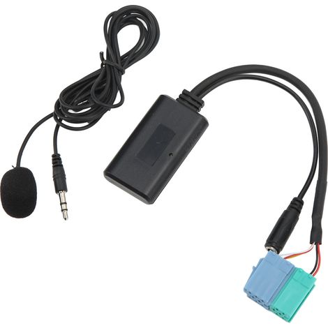 Kabelloser Bluetooth 5.0 Auto-audio-eingangsadapter Mit Ersatzmikrofon Für Becker