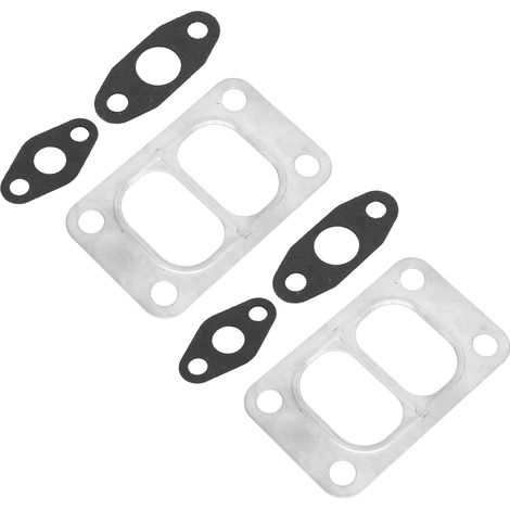 Satz Mit 2 Turboladerdichtungen, Öleinlass- Und -auslassdichtung, Geteilte Dichtung, Ersatz-ölablauf- Und Zuleitungssatz Für Holset Hx35, Hx35w, Hx40 Und Hx40w