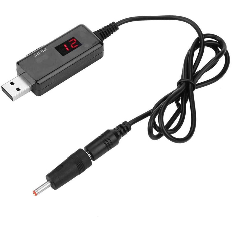 Spannungsaufwärtswandler Usb/dc-routerkabel, Step-up-usb-konverterkabel 9v/12v