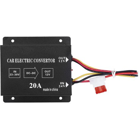 Pkw/lkw 20a 240w Dc 24v Auf 12v Spannungswandler Abwärtstransformator