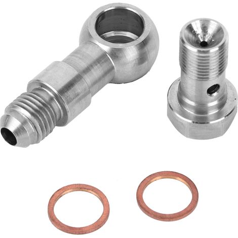 Turbo-ölzufuhr M11x1,0 Auf 4an, 1,0-mm-drosselklappe, Anschlussstück Aus Baustahl Für Gt2871 Gt3071r