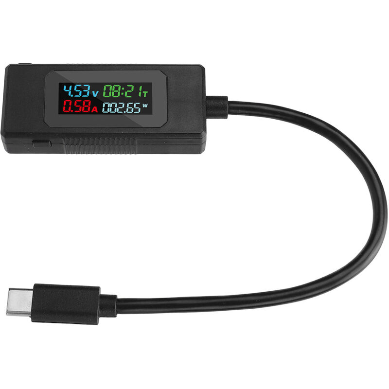 Usb-c 4-30v/6,5a Tester Zur Messung Von Leistung Und Akkukapazität