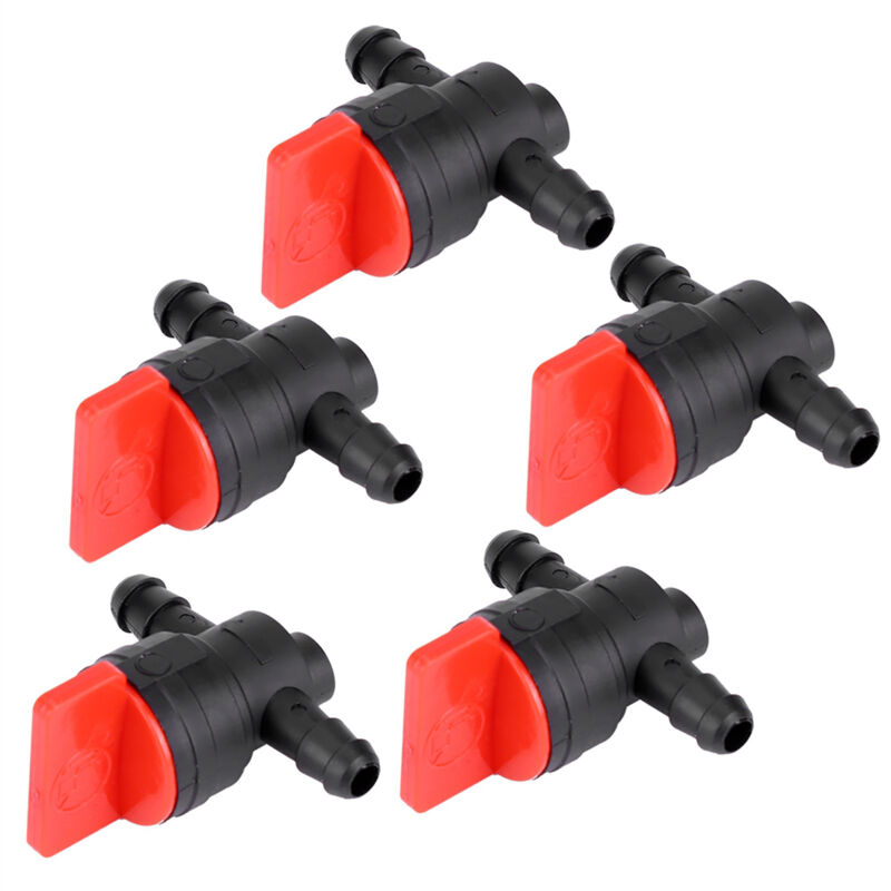 Stück 1/4"-benzintank-absperrventil-abschalter Für Garten-freischneider Und Rasenmäher-zubehör