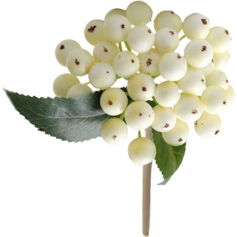 Künstlicher Stechpalmenzweig Mit Beeren, Künstliche Weihnachtsbeeren, Kleiner Fruchtstrauß, Wohnzimmerdekoration (m)